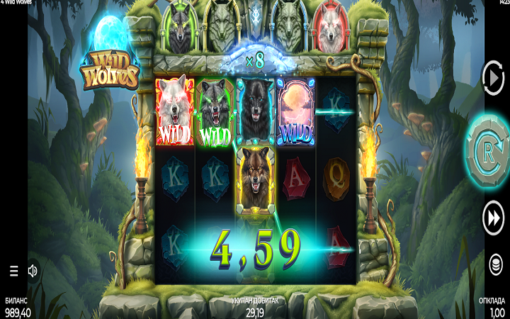 4 Wild Wolves | sloti kasino | spearhead slots