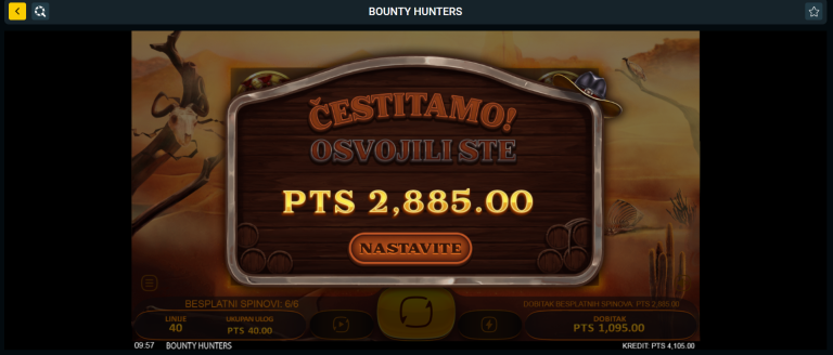 Bounty Hunters | Bonasi za kasino