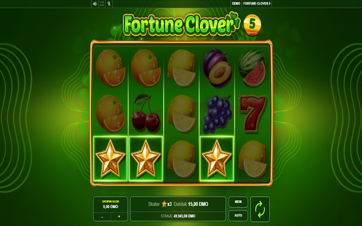 Sloti ya Fortune Clover