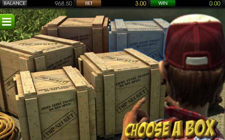 It Came From Venus, Mchezo wa bonasi.