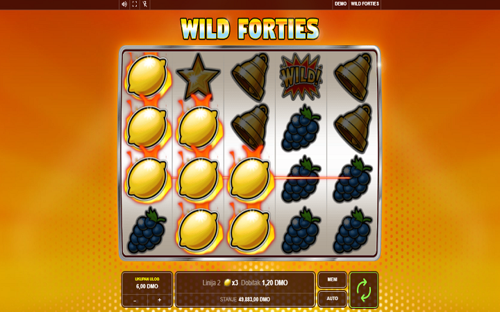 Wild Forties, a casino game that is worth your while.